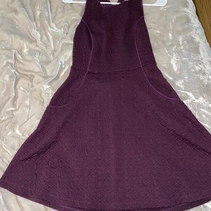Purple Jumper/ Apron Dress Urban Outfitters